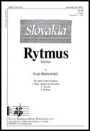 Rytmus SATB choral sheet music cover